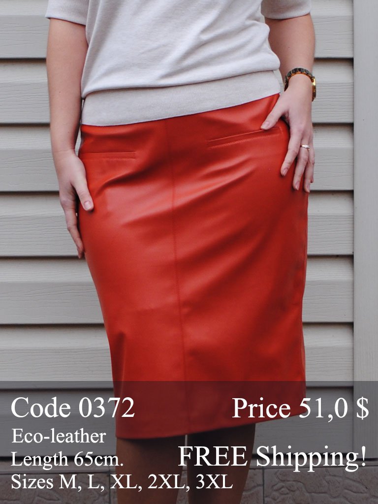 Spring summer midi pencil skirt