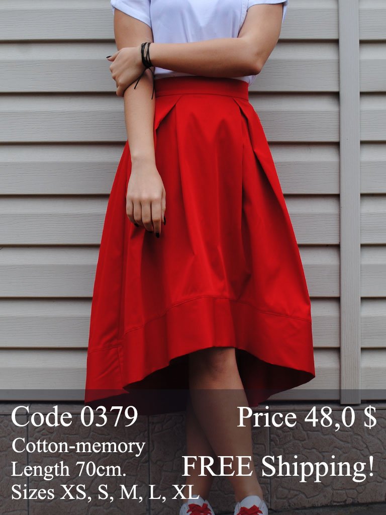 Summer midi skirt