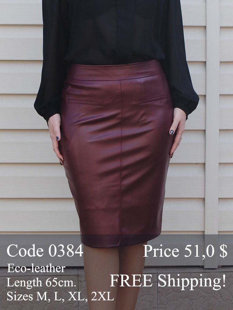 Spring summer midi pencil skirt