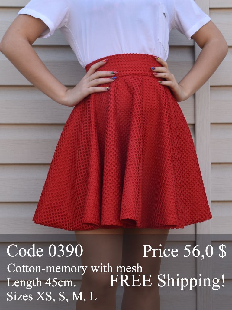 Summer mini skirt