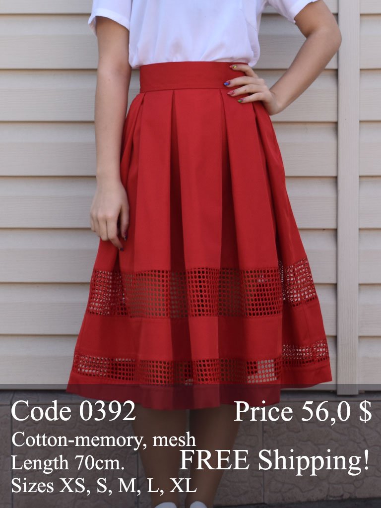 Summer midi skirt