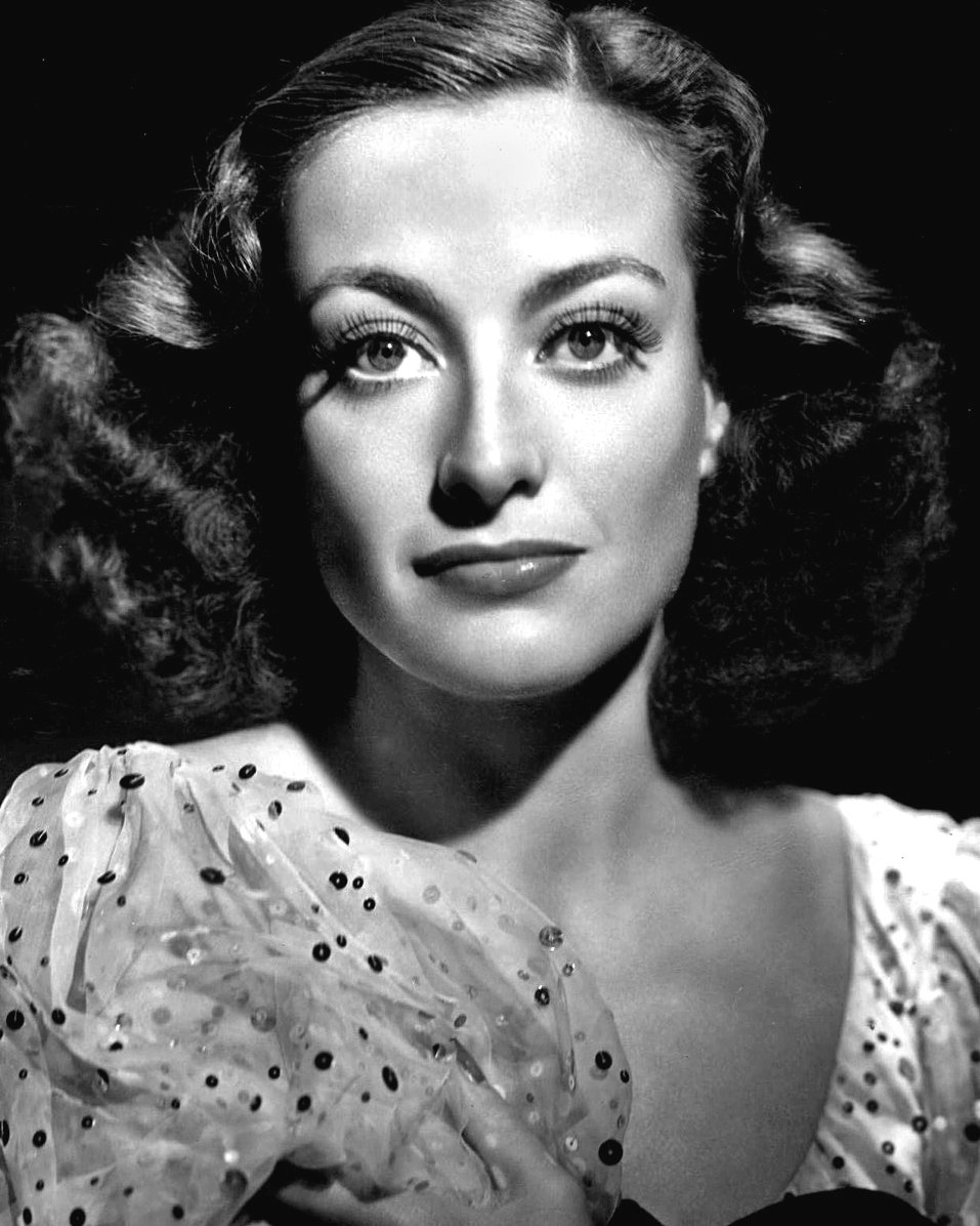 JOAN CRAWFORD LEGENDARY ACTRESS - 8X10 PUBLICITY PHOTO (BB-914)