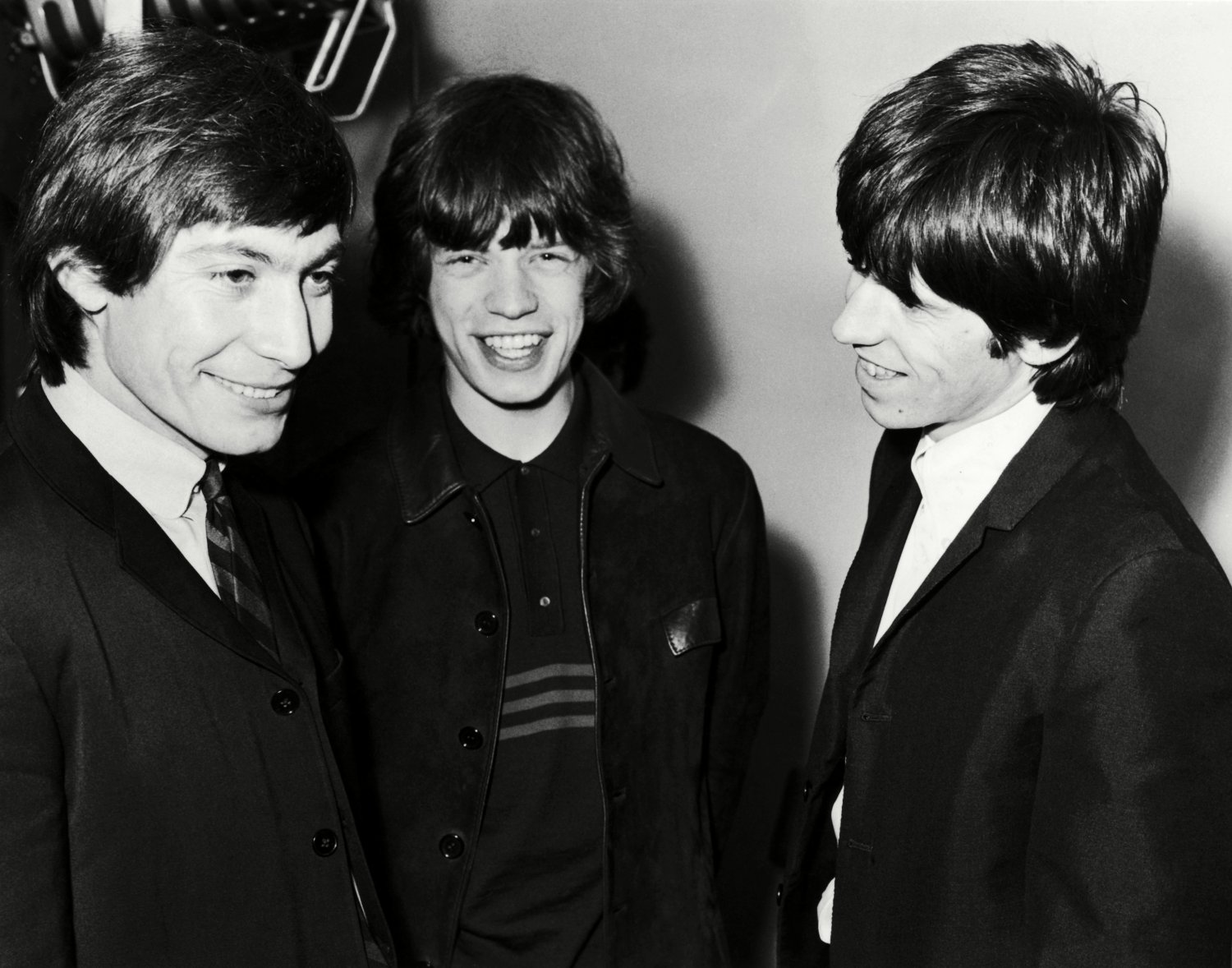 CHARLIE WATTS MICK JAGGER KEITH RICHARDS THE ROLLING STONES 8X10 PHOTO (OP-024)
