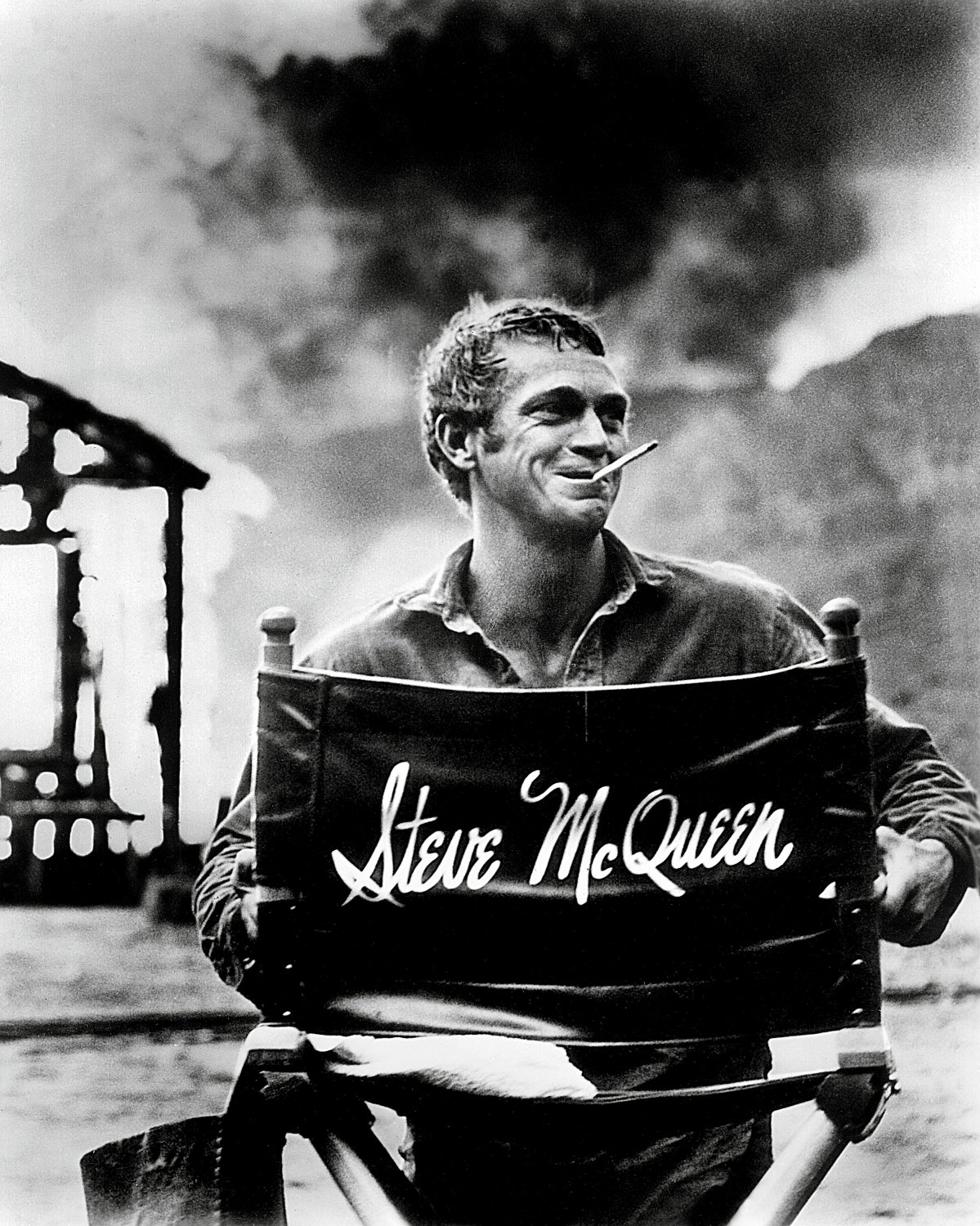 STEVE McQUEEN LEGENDARY ACTOR - 8X10 PUBLICITY PHOTO (AB-149)