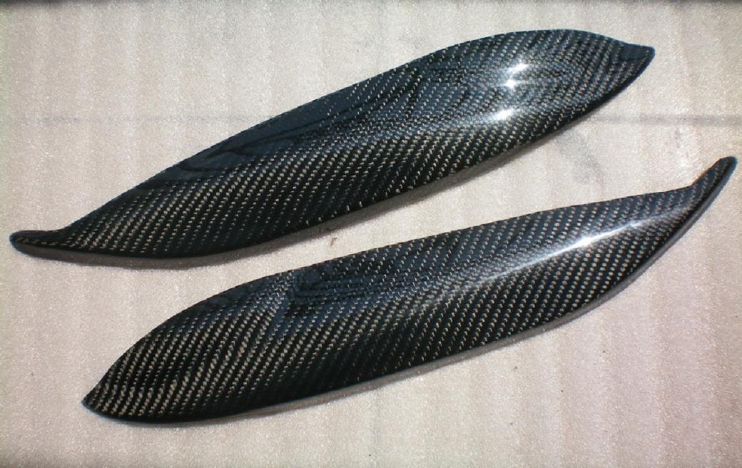 Carbon Fiber Headlight Eyelids For Honda Civic EK 1996-1998