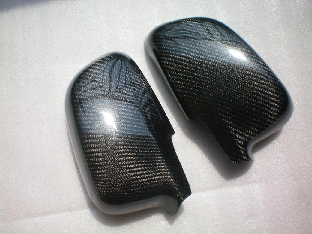 Carbon Fiber Mirror Covers For Mitsubishi Lancer Evolution EVO 4 5 6 EVO4 EVO5 EVO6 1996-2000