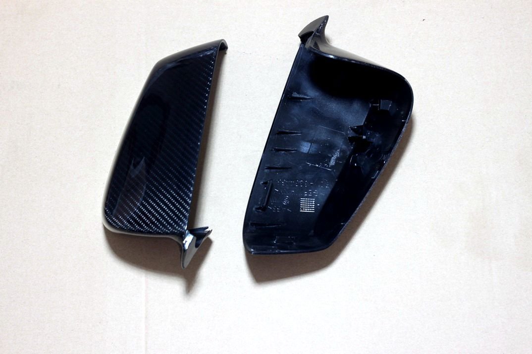 Carbon Fiber Mirror Covers Replacement For BMW 6 Series Coupe F13 640i 650i 2011-2014