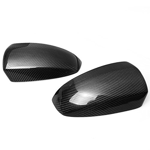 For 08 09 10 11 12 BMW X6 E71 X5 E70 Real Carbon Fiber Side Mirror Covers Trim