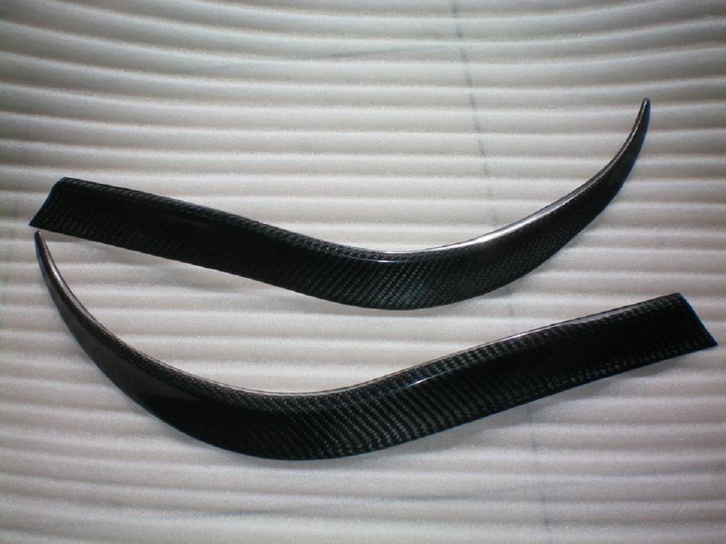 Carbon Fiber Low Headlight Eyelids For Subaru Impreza WRX STI 2008-2014