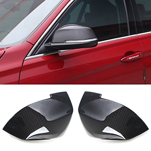 Carbon Fiber Side Mirror Caps Covers Set for BMW F20 1 Series 116i 118i 120i F30 F31