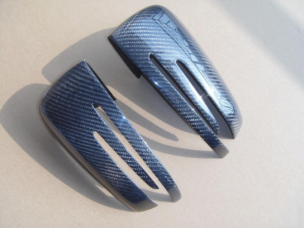 Carbon Fiber Mirror Covers For Mercedes Benz A45 AMG 2013 2014