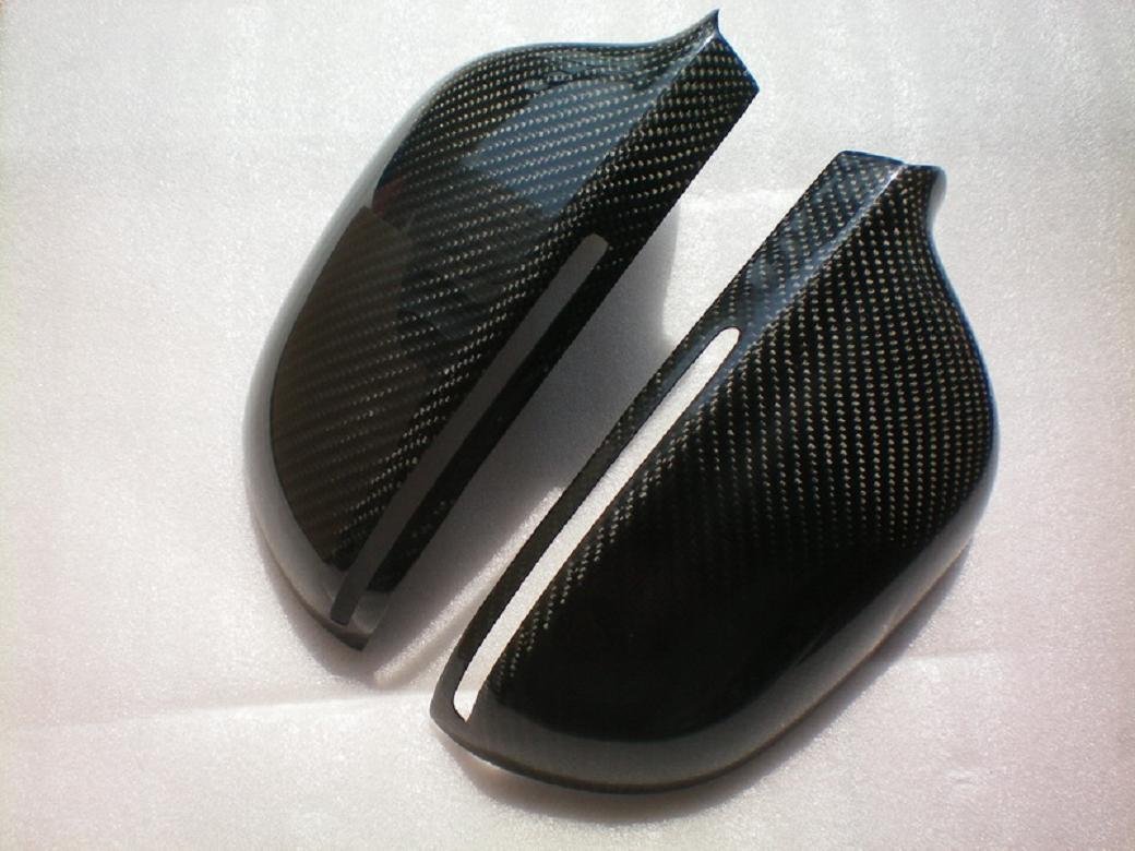 Carbon Fiber Mirror Covers For Audi S6 2009-2011