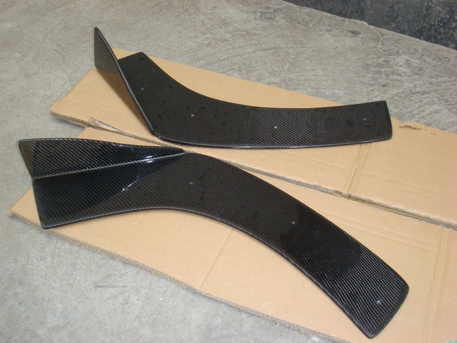 Universal Carbon Fiber Front Splitters D-Style for BMW X1 X3 X4 X5 X6 Z3 Z4 i3 i8 Z8 E63 E64 F20 F21