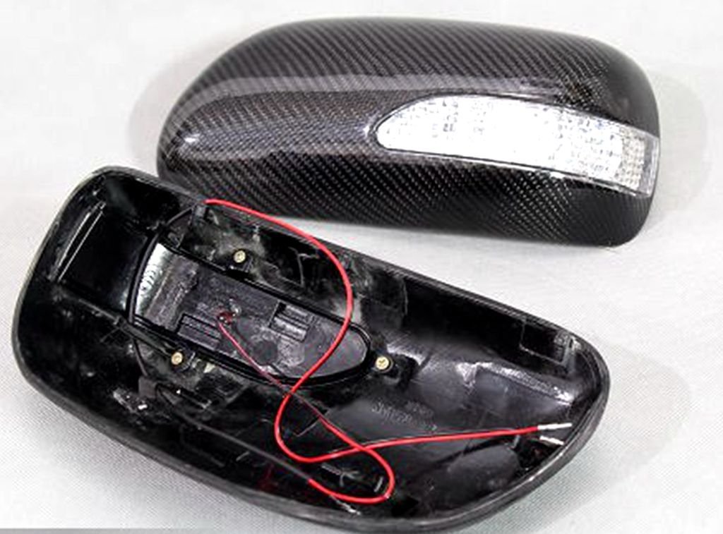 Carbon Fiber Mirror Covers For Toyota Aurion 2006-2012
