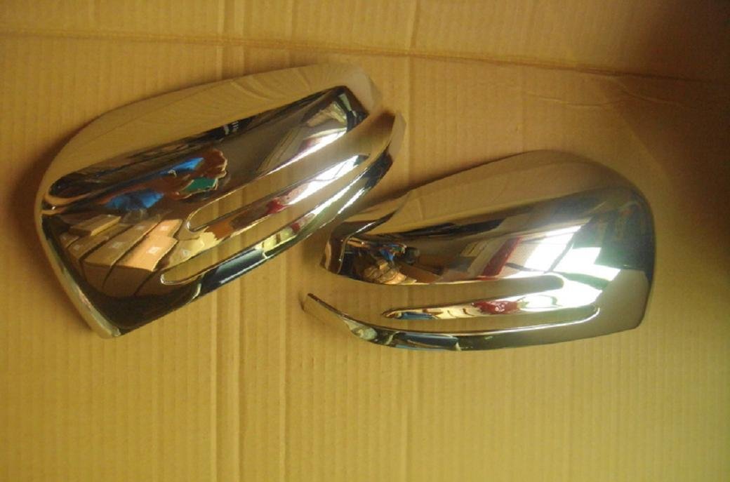 Chrome ABS Mirror Covers For Mercedes Benz C63 AMG W204 2011-2014