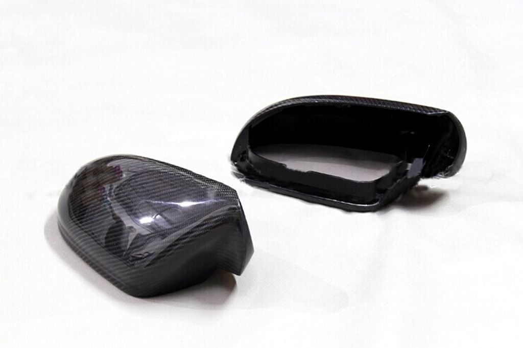 For Audi A6 2012-2014 Carbon Fiber Mirror Covers Replacement