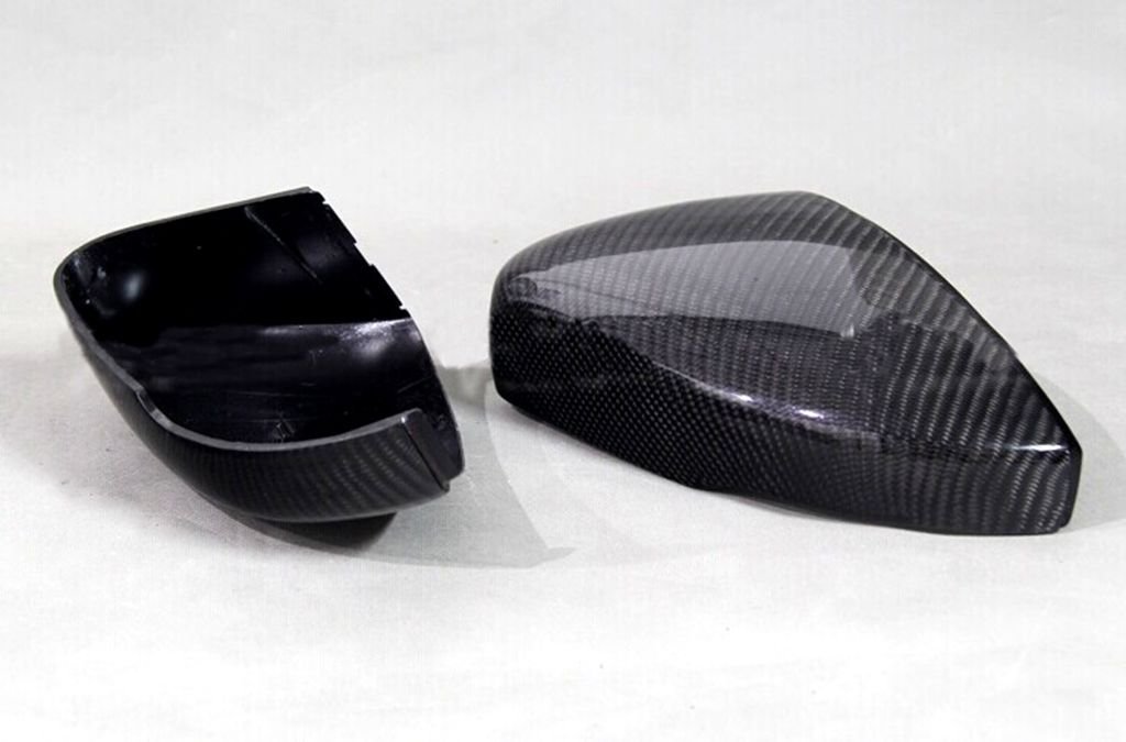 Carbon Fiber Mirror Covers Replacement For VW Polo 2009-2014