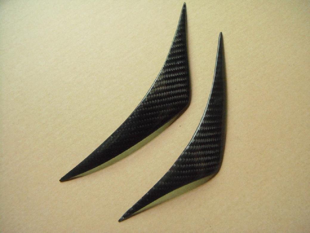 Carbon Fiber Headlight Eyelids For Hyundai Genesis Coupe 2008-2014 B-Style