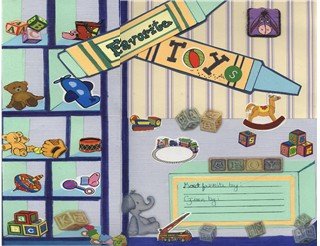 "It's A Boy" Pre-Made Scrapbook