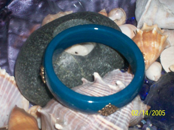 Turquiose Moroccan bangle bracelet