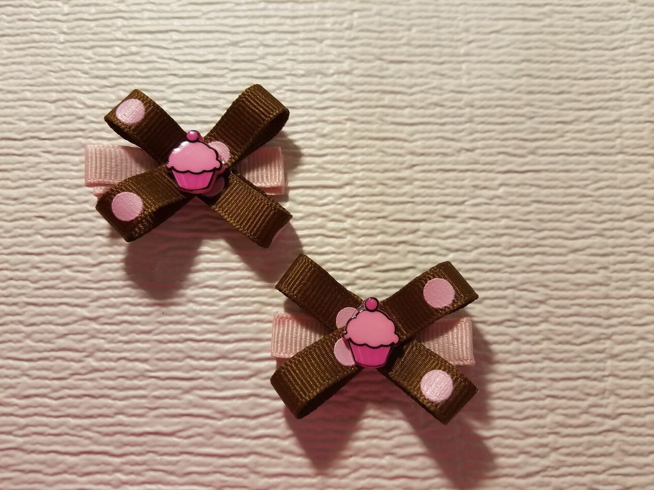 Cupcake Hair Bows