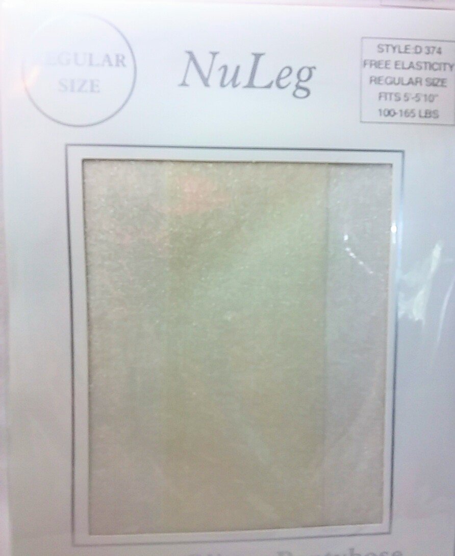Fashion glitter panty hose tan 100% nylon by nuleg Hosiery pantyhose