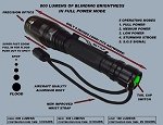 800 LUMEN POLICE FLASHLIGHT