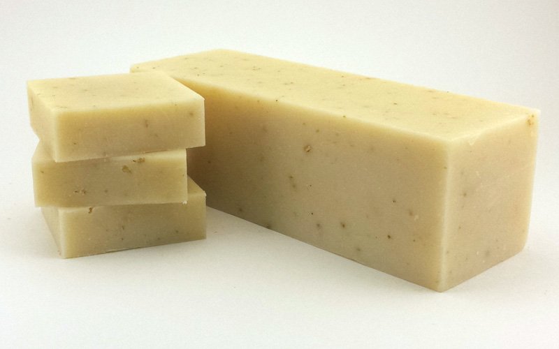 Goat milk soap loaves 10