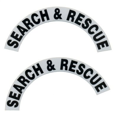 Reflective Helmet Crescent - SEARCH & RESCUE