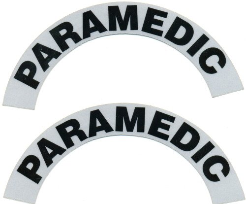 Reflective Helmet Crescent - PARAMEDIC