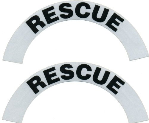 Reflective Helmet Crescent - RESCUE