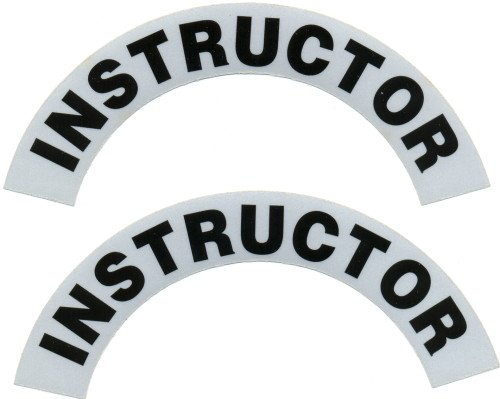 Reflective Helmet Crescent - INSTRUCTOR