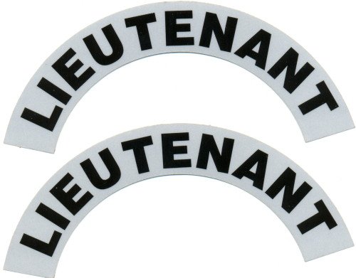 Reflective Helmet Crescent - LIEUTENANT