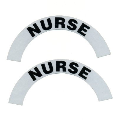 Reflective Helmet Crescent - NURSE