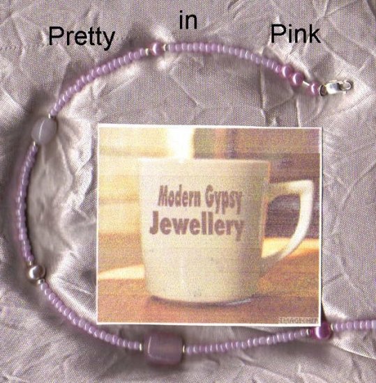 PRETTY IN PINK 4-IN-1 NECKLACE approx 50in