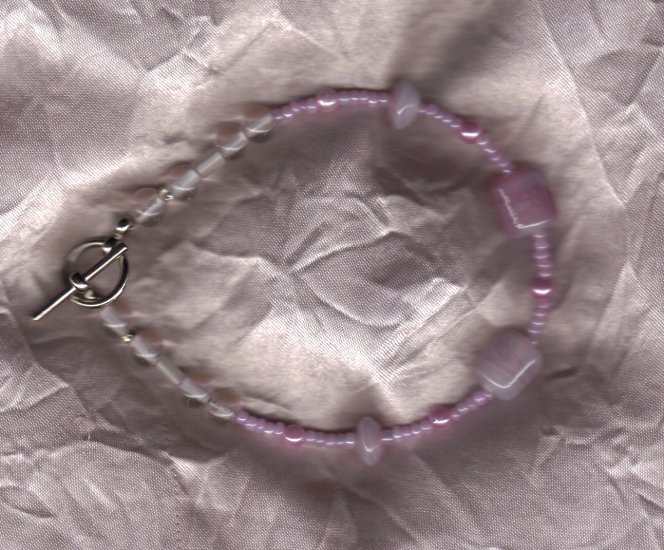 PRETTY IN PINK BRACELET 7 3/4in