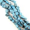 32" Strand Turquoise Howlite Chips