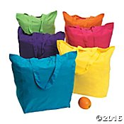 Neon Cotton Baby Bag