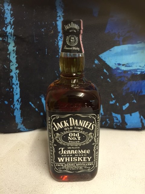 Jack Daniels 1987 Black Label Fake Seal TN Only
