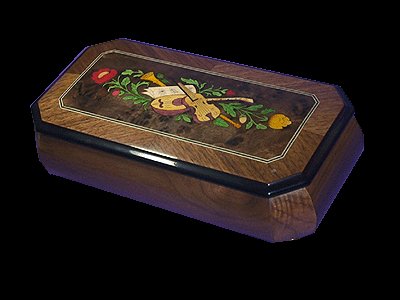 wooden music box
