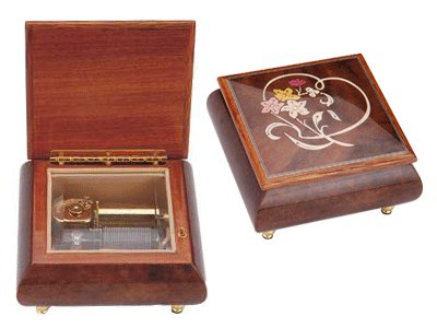 Wooden music box