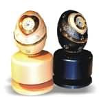 Rotating music clock jewelery box