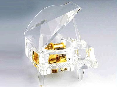 Crystal piano