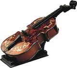 Wooden music violin