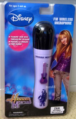 Disney Hannah Montana FM Wireless Microphone