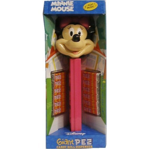 Disney GIANT MUSICAL Pez Dispenser - MINNIE MOUSE