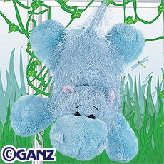 Webkinz Blue Hippo New with Sealed Tag