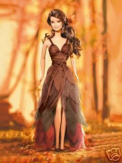 I Dream of Autumn Silver Label Collector Barbie NRFB MINT