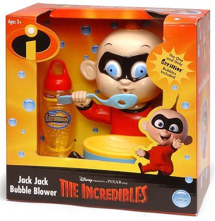 Disney The Incredibles Jack Jack Motorized Gazillion Bubbles Blower