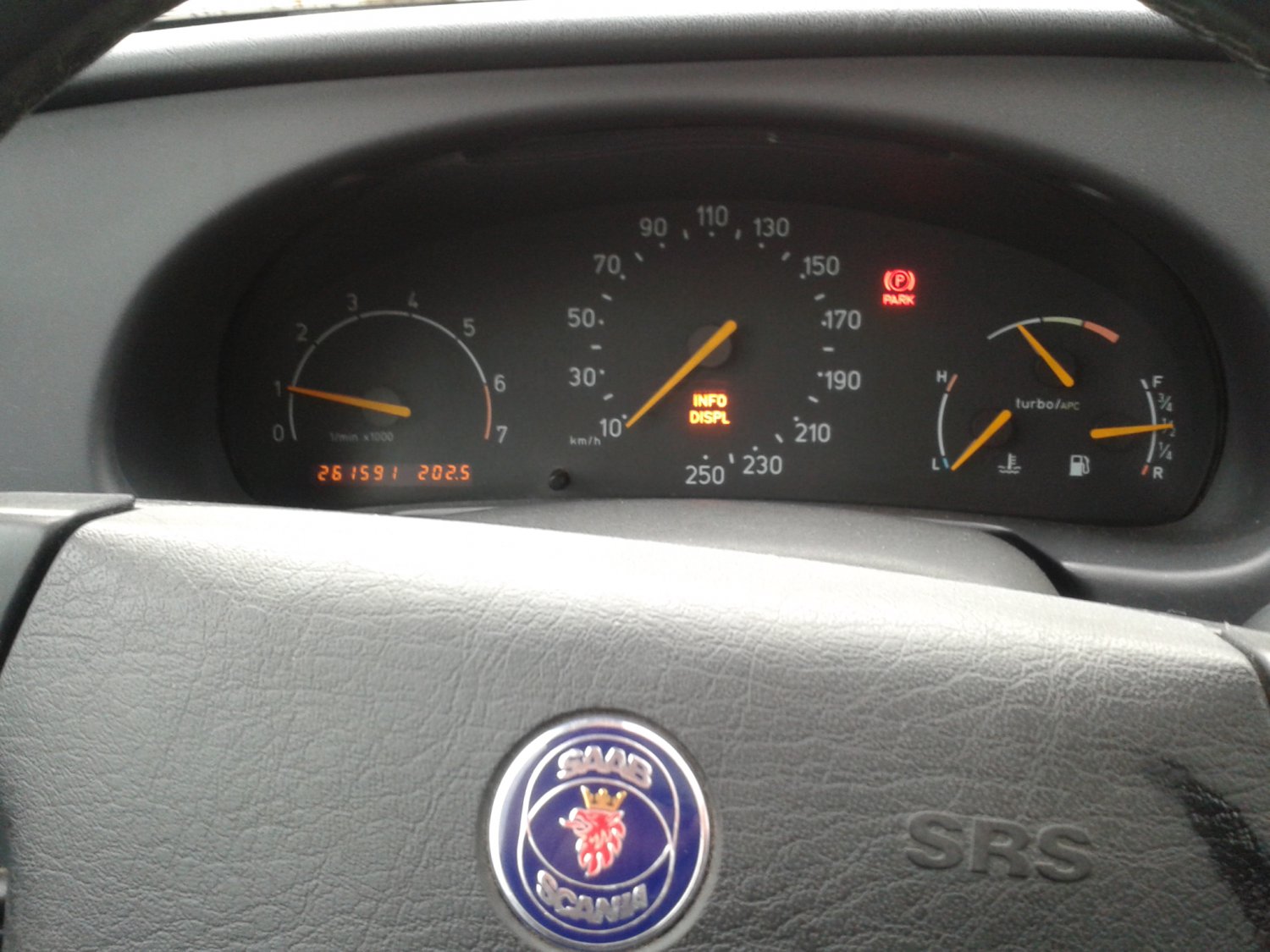 Saab 900/2 Cockpit